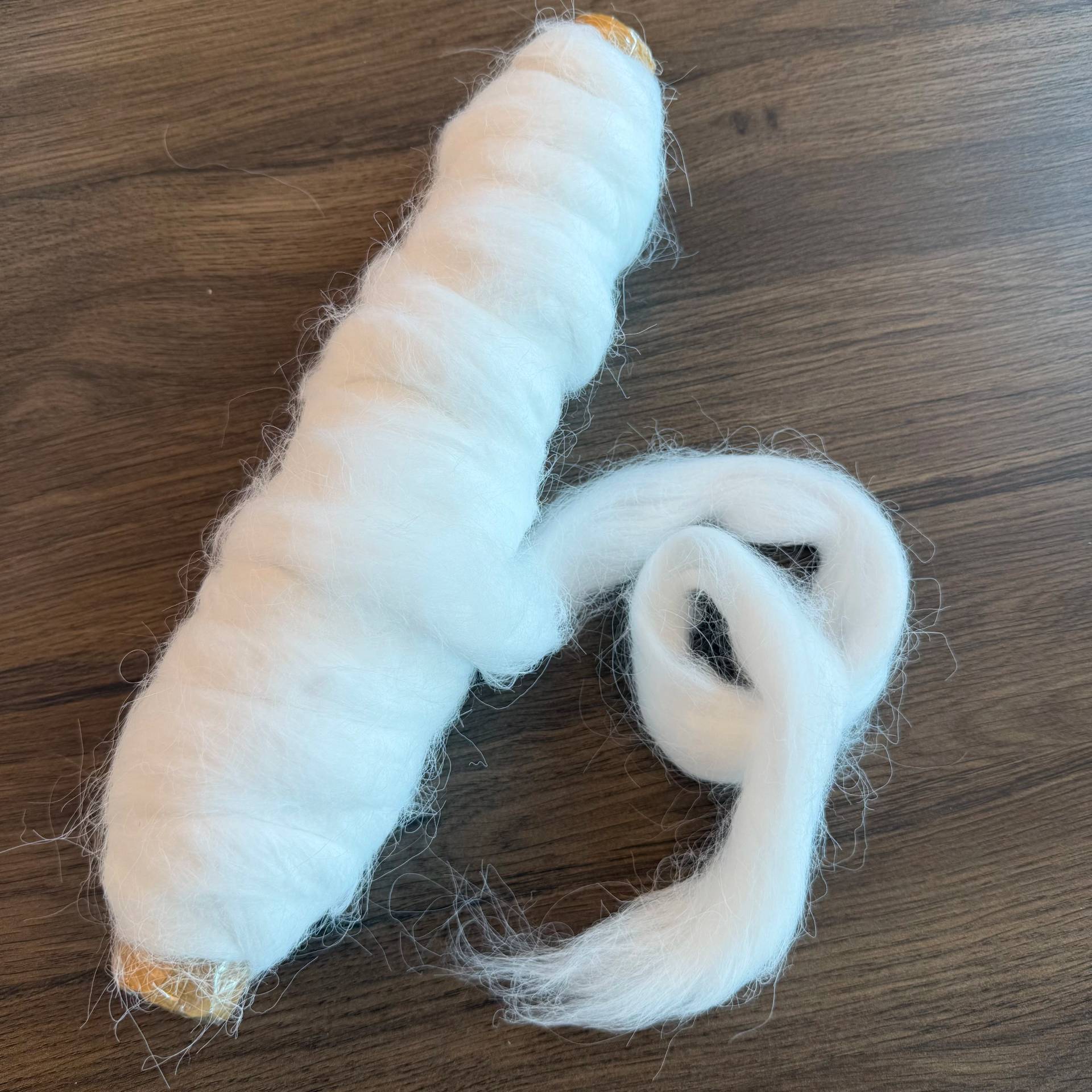 100% Polyamide PA6 Nylon Fiber Tops Angola Type 3D 5D 8D 15D 22D Full Dull Uncrimped Raw White Virgin for Fancy Yarn Spinning